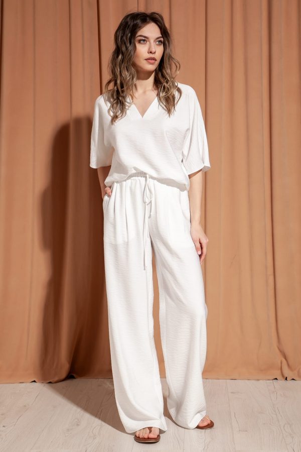 Блузка S2035 Брюки-палаццо S4030