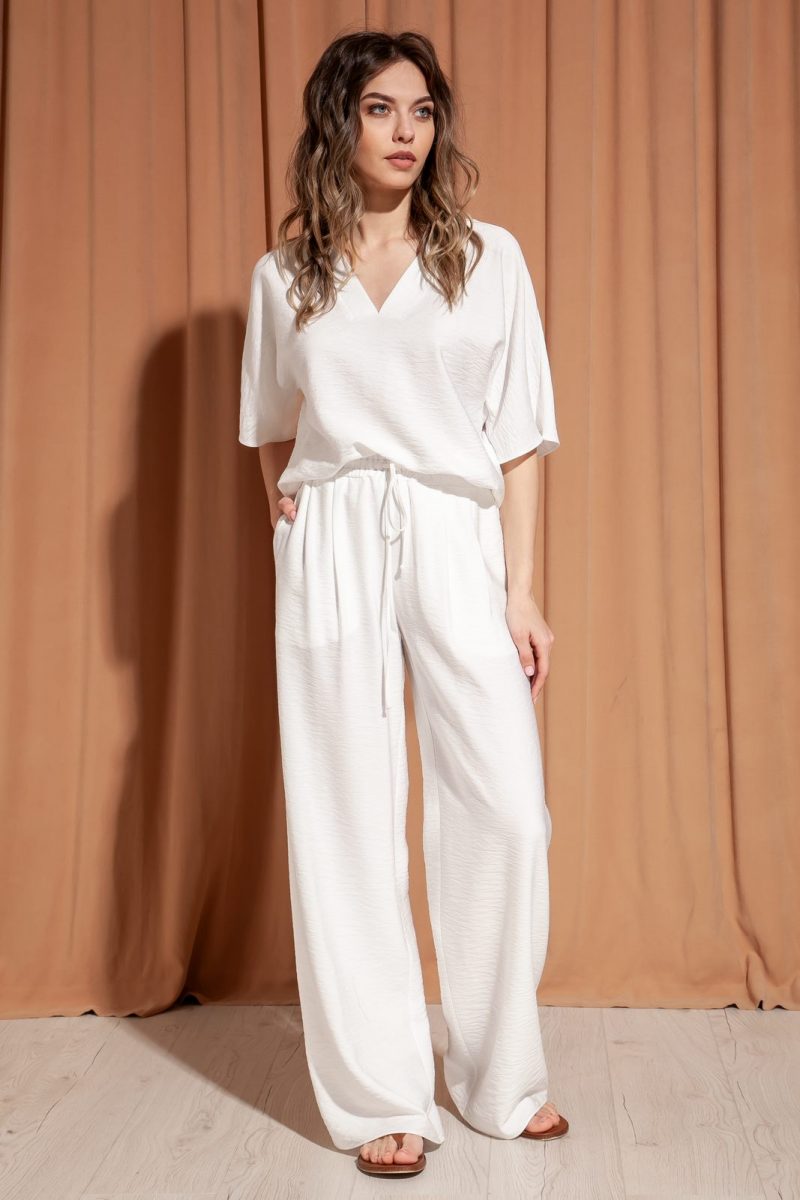 Блузка S2035 Брюки-палаццо S4030