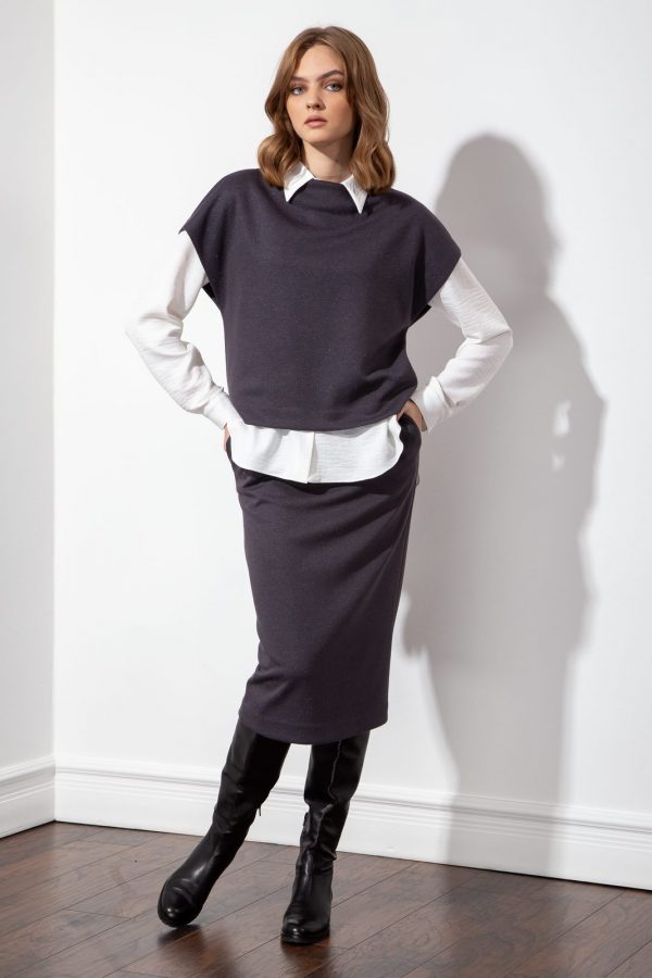 Жилет S1019 Рубашка S2055 Юбка S3015