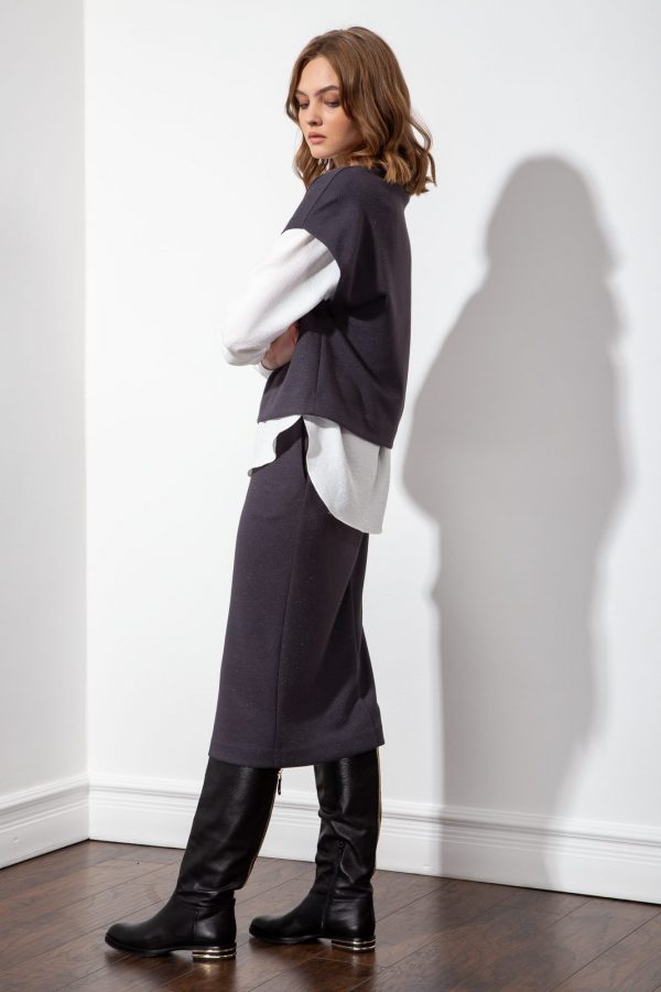 Жилет S1019 Рубашка S2055 Юбка S3015