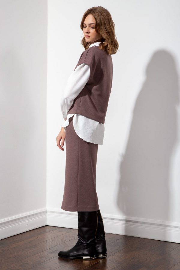 Жилет S1019 Рубашка S2055 Юбка S3015